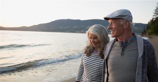 Man and Woman on beach